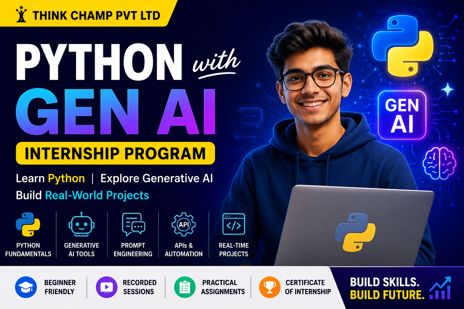 Python With GEN AI Internship-Recordings