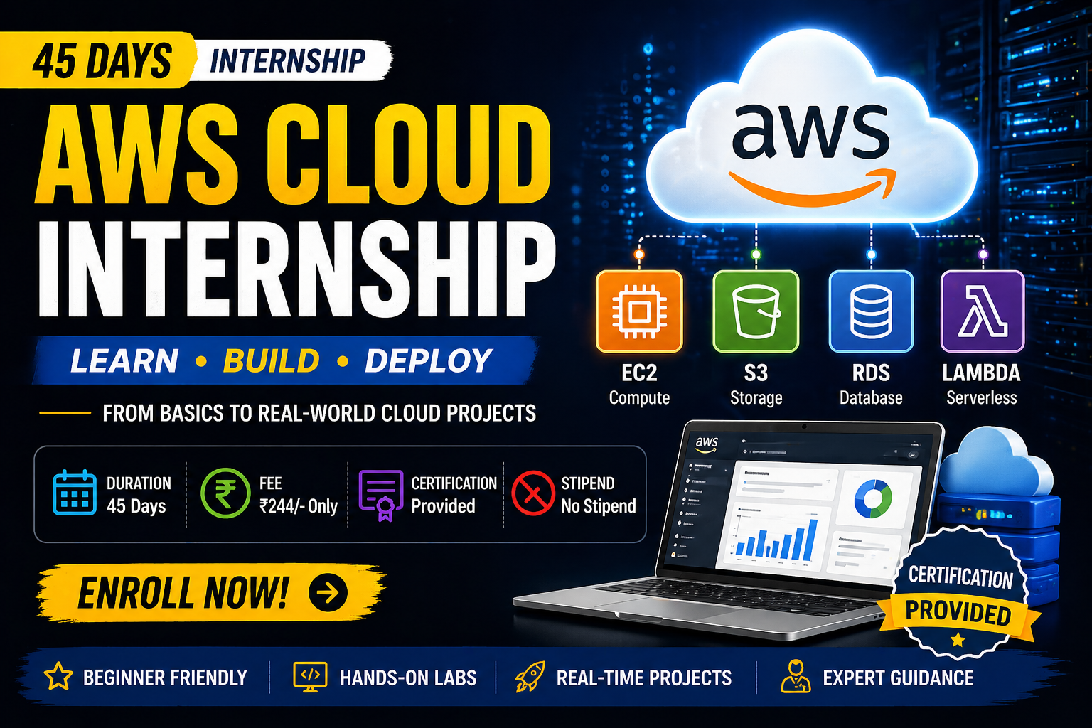 AWS Cloud Internship