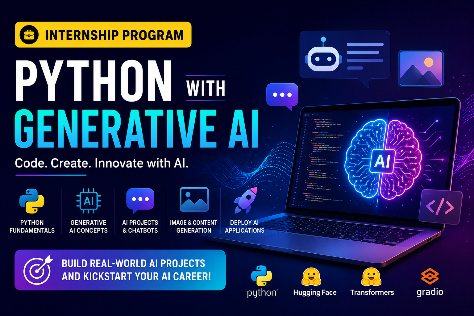 Python with Generative AI Internship Program
