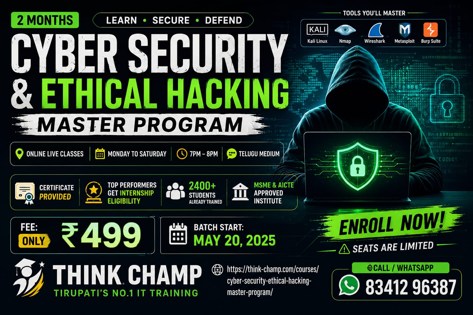 Cyber Security & Ethical Hacking Master Program